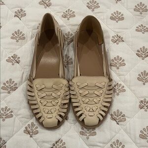 Nisolo Cream Loafers